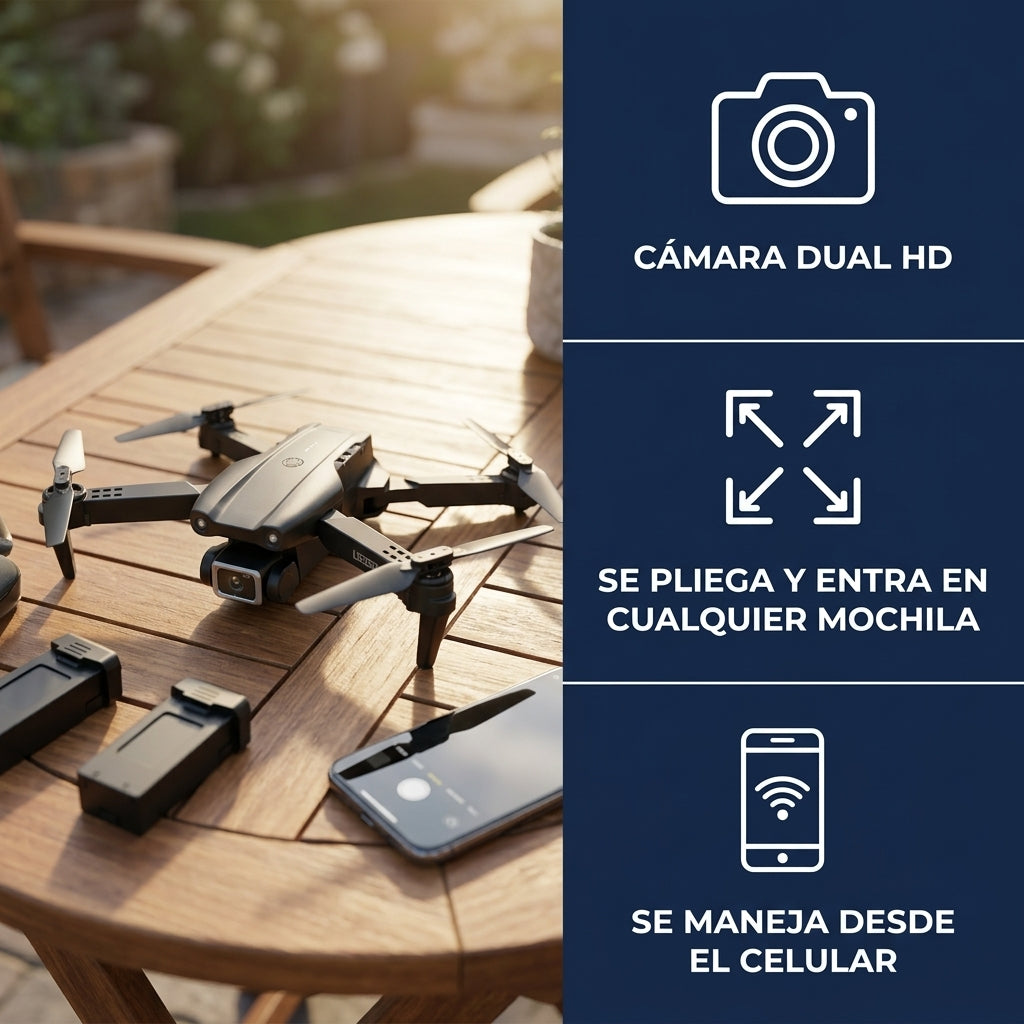 Dron con camara 360 grados