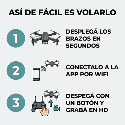 Dron con camara 360 grados