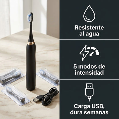 Cepillo de dientes Electrino 3 cabezales 5 velocidades