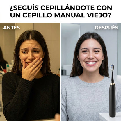 Cepillo de dientes Electrino 3 cabezales 5 velocidades