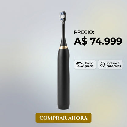 Cepillo de dientes Electrino 3 cabezales 5 velocidades